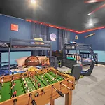 Waterfront 8Br5Ba Game Room/Pool/Spa/Office Space
