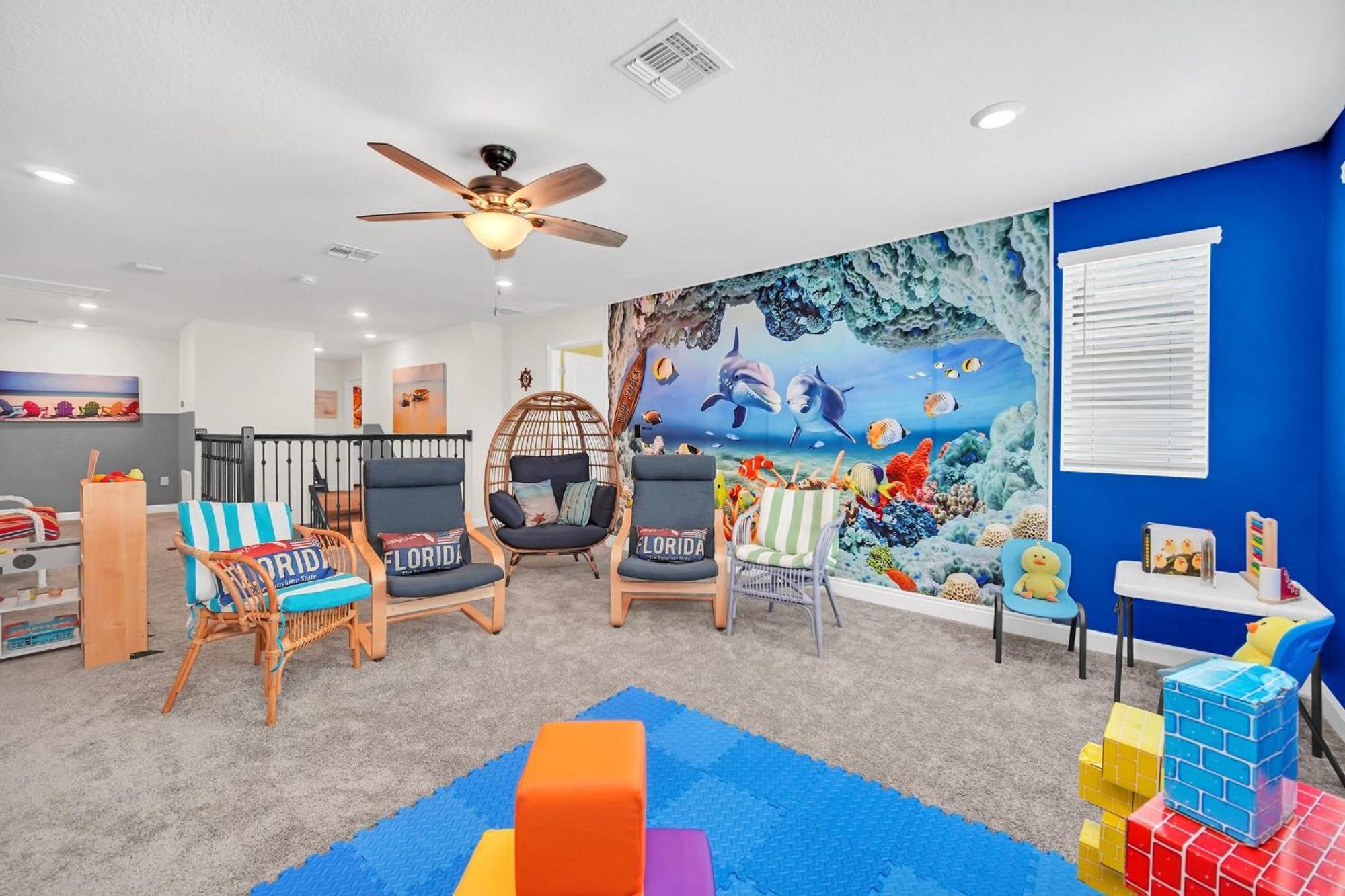 Waterfront 8br5ba Game Room/pool/spa/office Space *