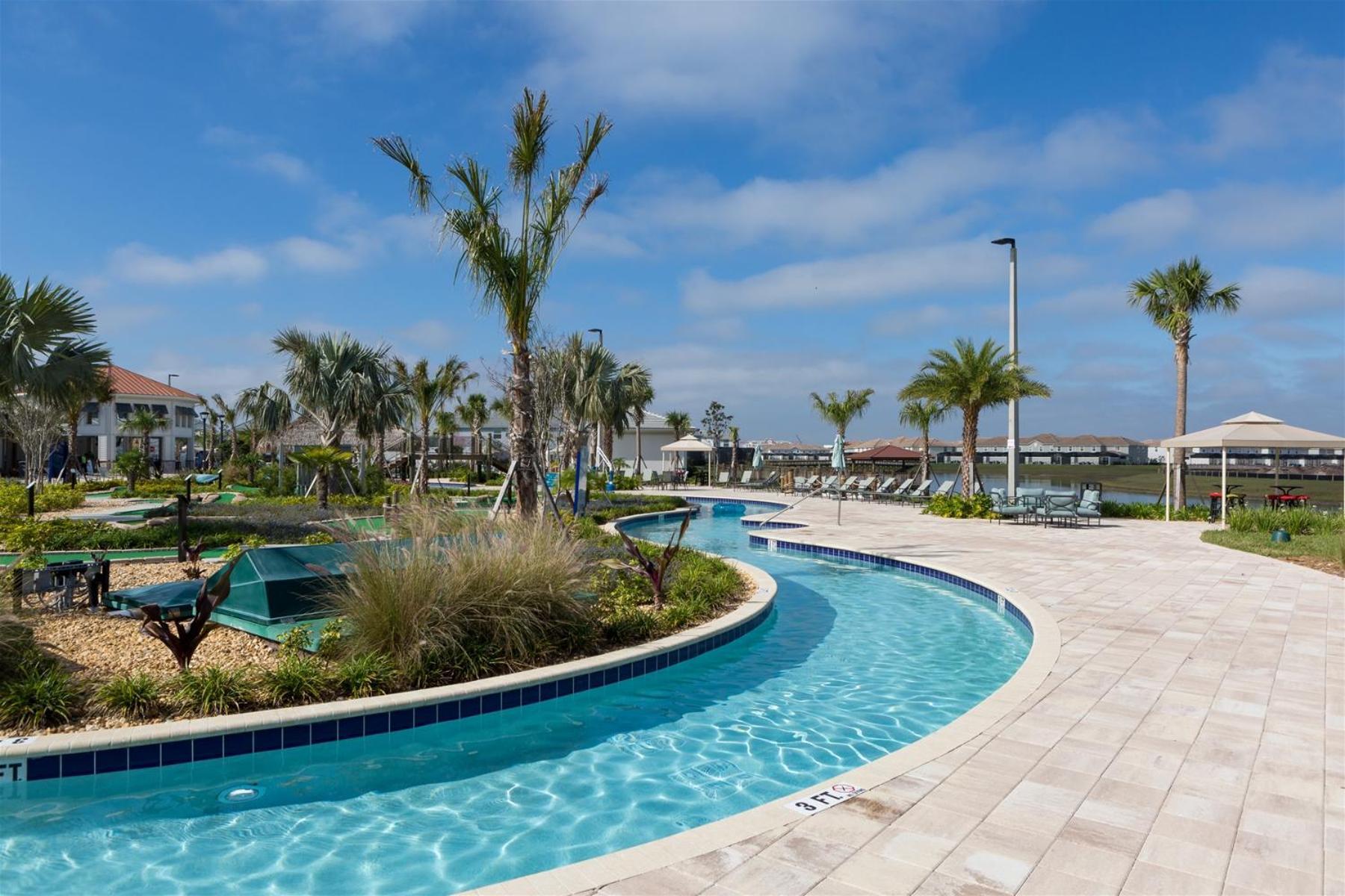 Villa Waterfront 8br5ba Game Room/pool/spa/office Space *