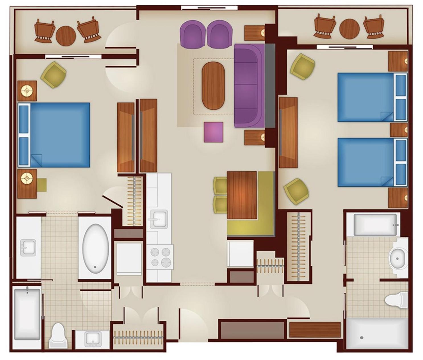 Aparthotel Bay Tower At Disney's Contemporary 4*