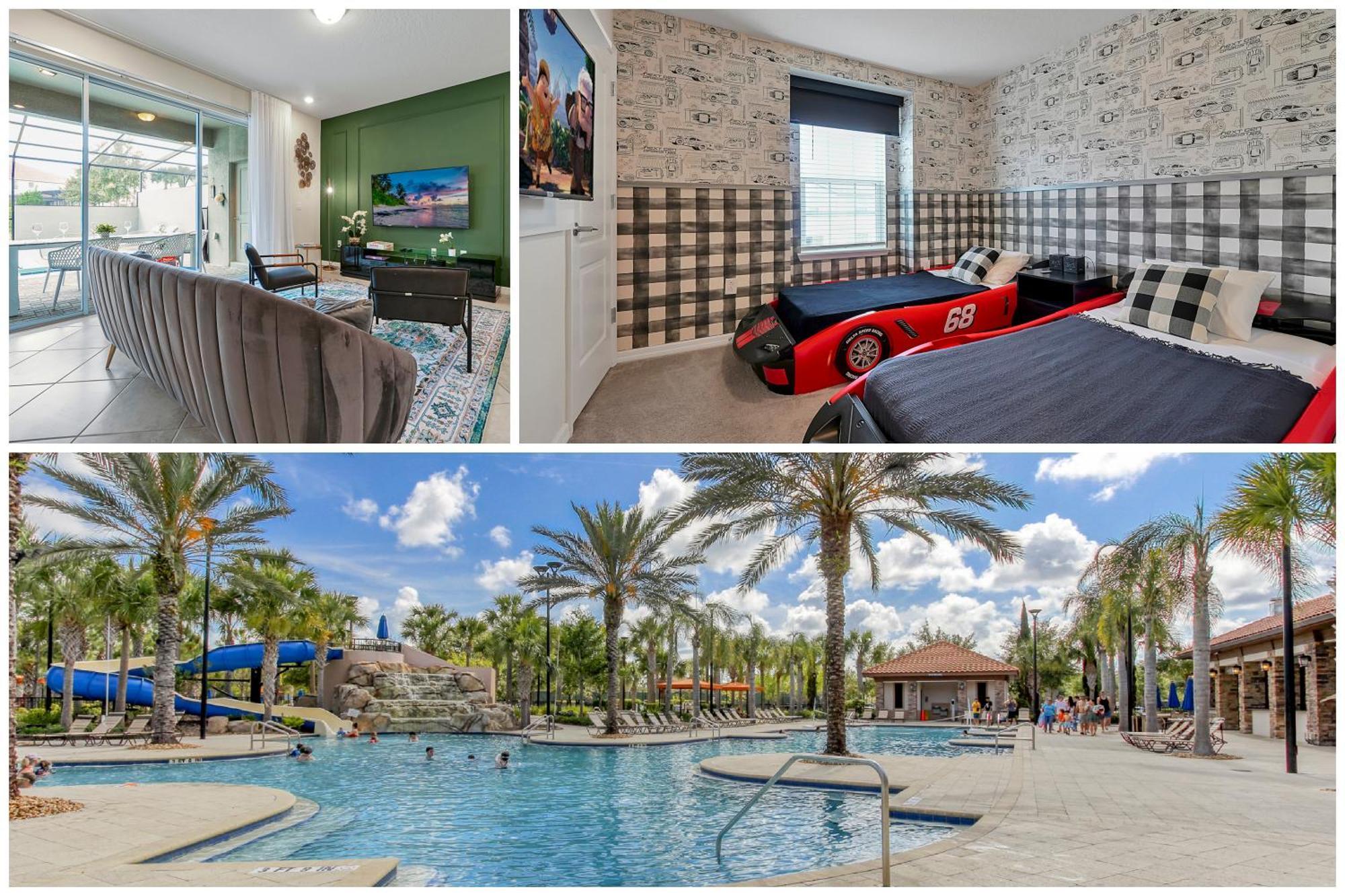 Soltera W/ Lazy River & Private Pool,min 2 *