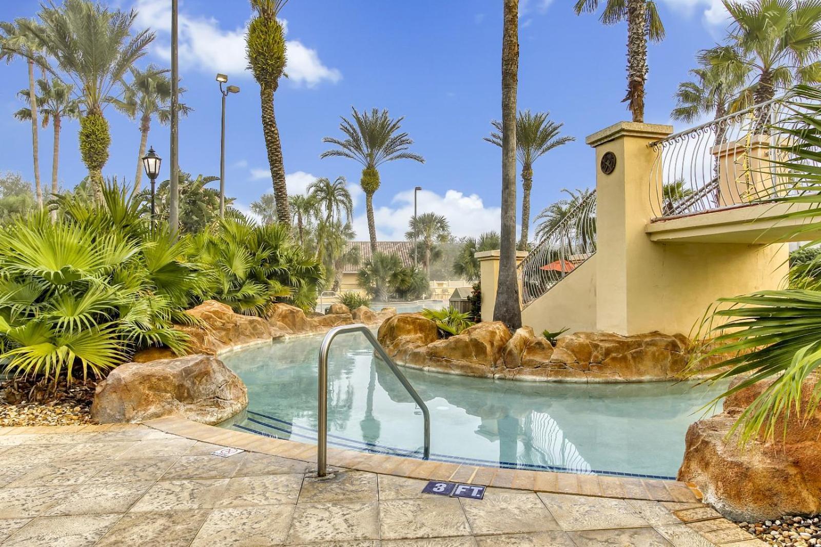 Regal Palms Retreat W/ Lazy River, Pool, & Balcony *