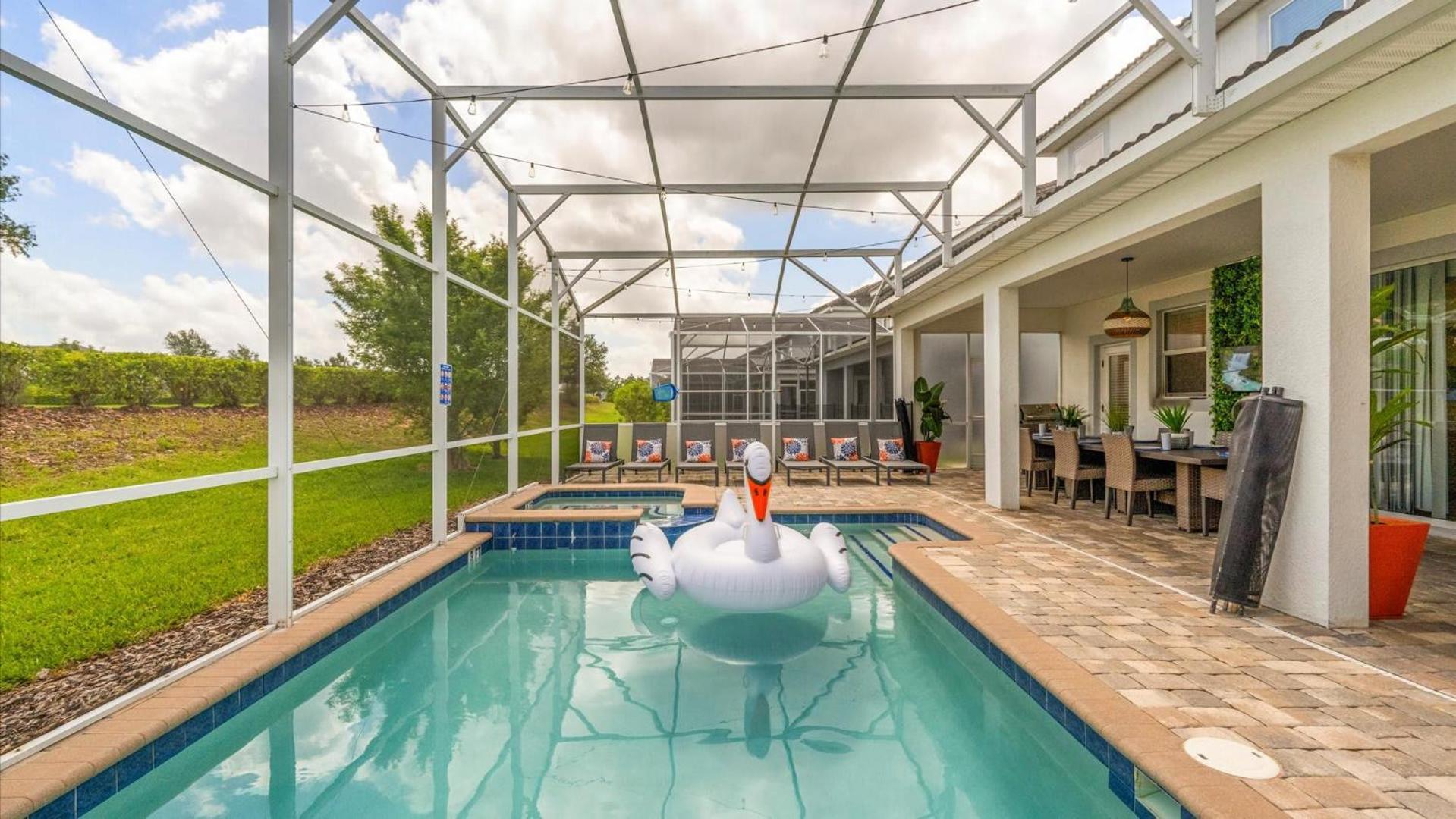 Upstay - Championsgate W Hot Tub-pool-cinema *