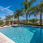 Modern Home With Private Pool And Jacuzzi Near Disney By Rentyl - 7556M