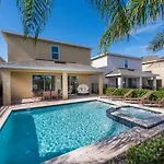 Modern Home With Private Pool And Jacuzzi Near Disney By Rentyl - 7556M
