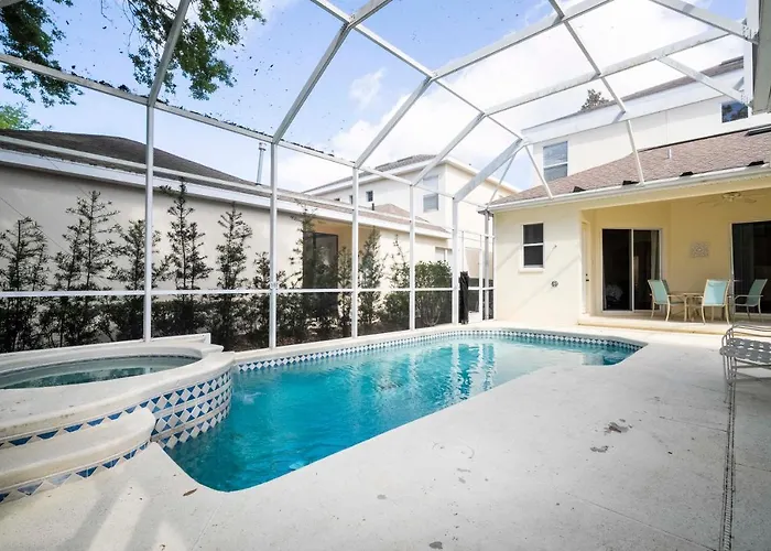 Stunning 5 Bd Home W/ Pool Close To Disney 7420