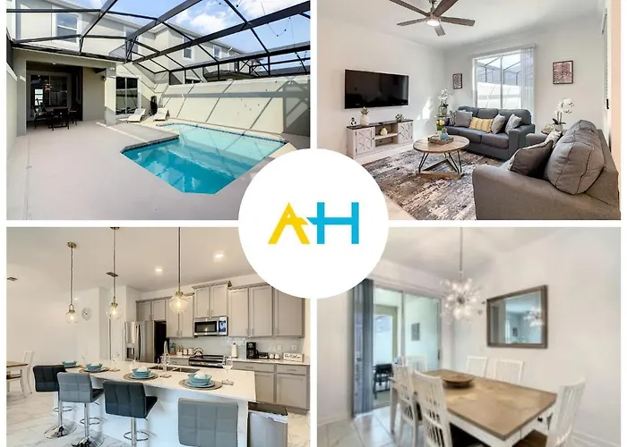 Peaceful 4Br Th With Waterpark & Private Pool