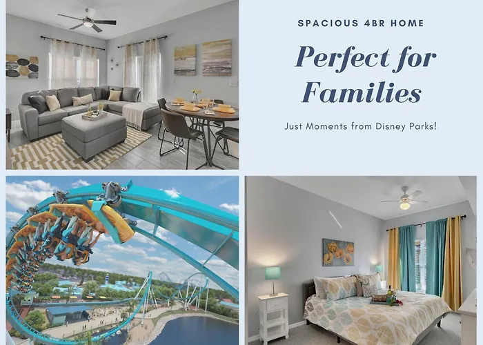 Family-Friendly Villa Resort House - Near Disney