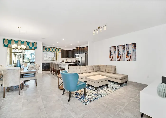 4Br Villa Home With Private Pool Near Disney