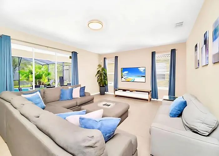 6Br Resort Home Near Disney - With Private Pool Hot Tub And Games Room