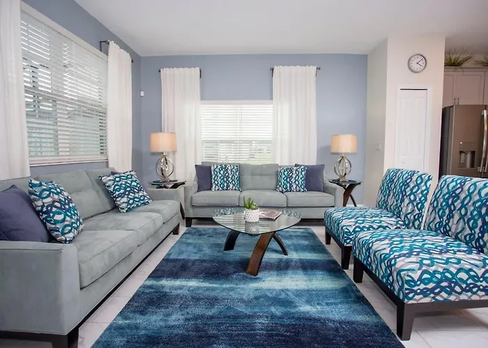 Wonderful 5 Bedroom W/ Pool Close To Disney 4801