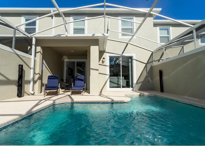 Stunning 4 Bd W/ Pool Close To Disney @ Champions Gate 990