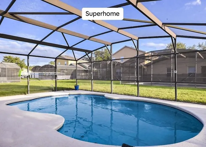 Cozy Family Vacation With Large Pool Near Disney