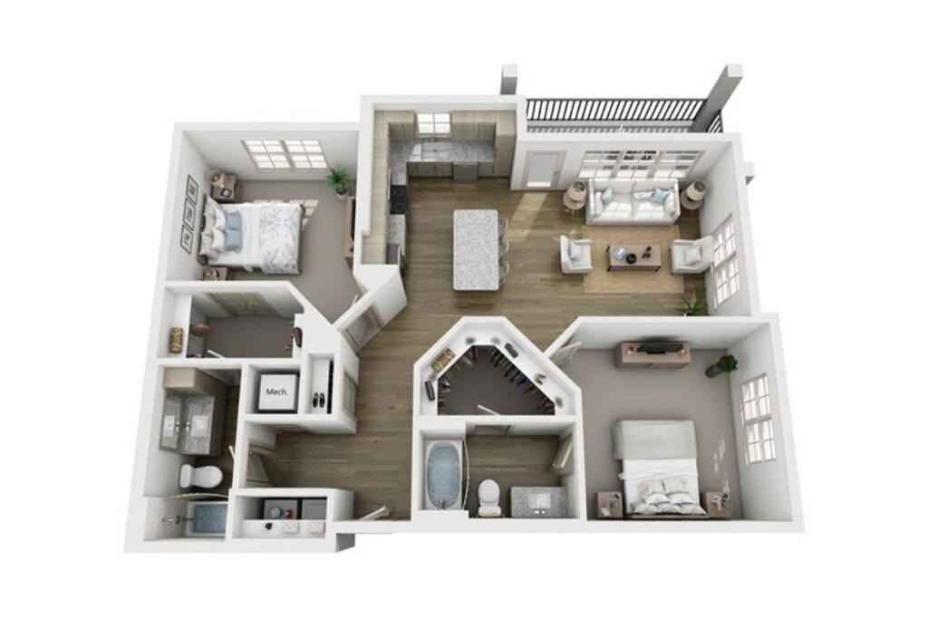 New Family 2br, 15 Minutes From Apartment
