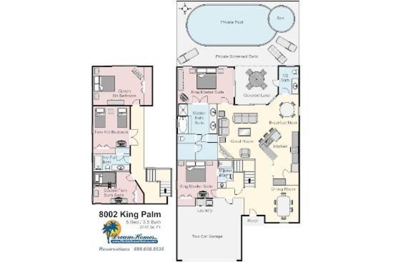 5 Bed 8002 Kissimmee