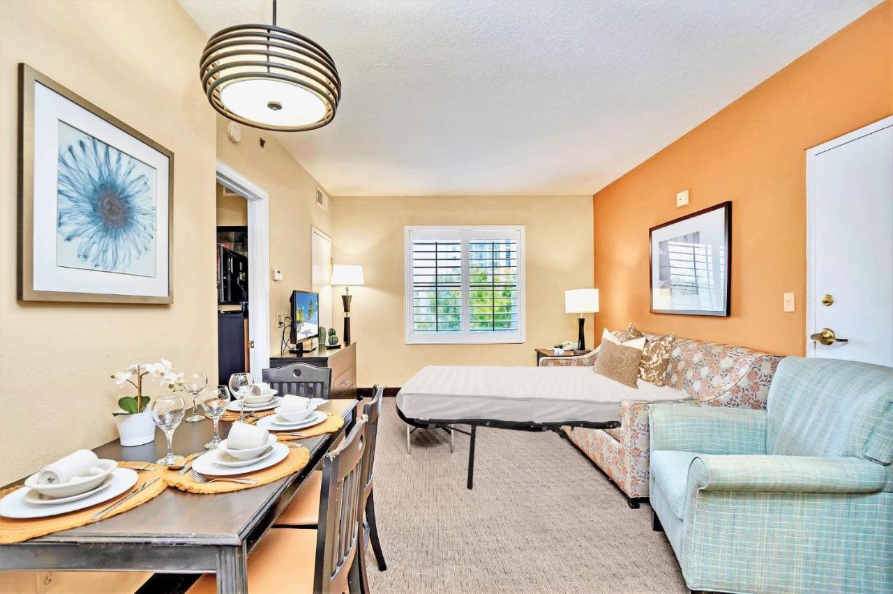 Apartment 1br With Two Queen - Bbq Grill Pool And Hot Tub