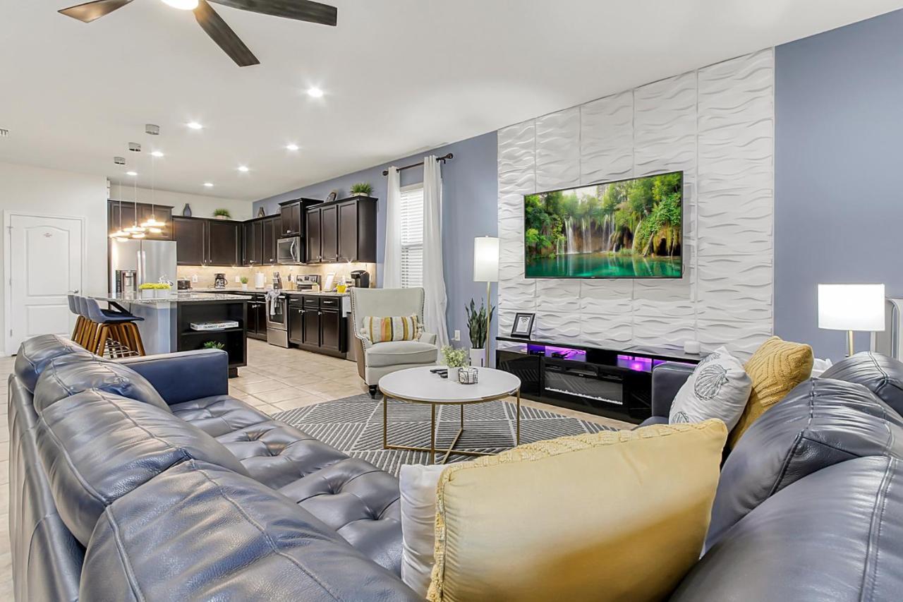 8br Near Disney-view/privacy/pool & Spa/ps5/ev * Kissimmee