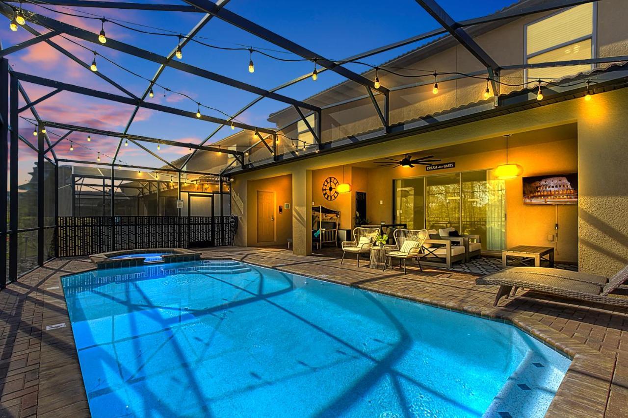Villa 8br Near Disney-view/privacy/pool & Spa/ps5/ev