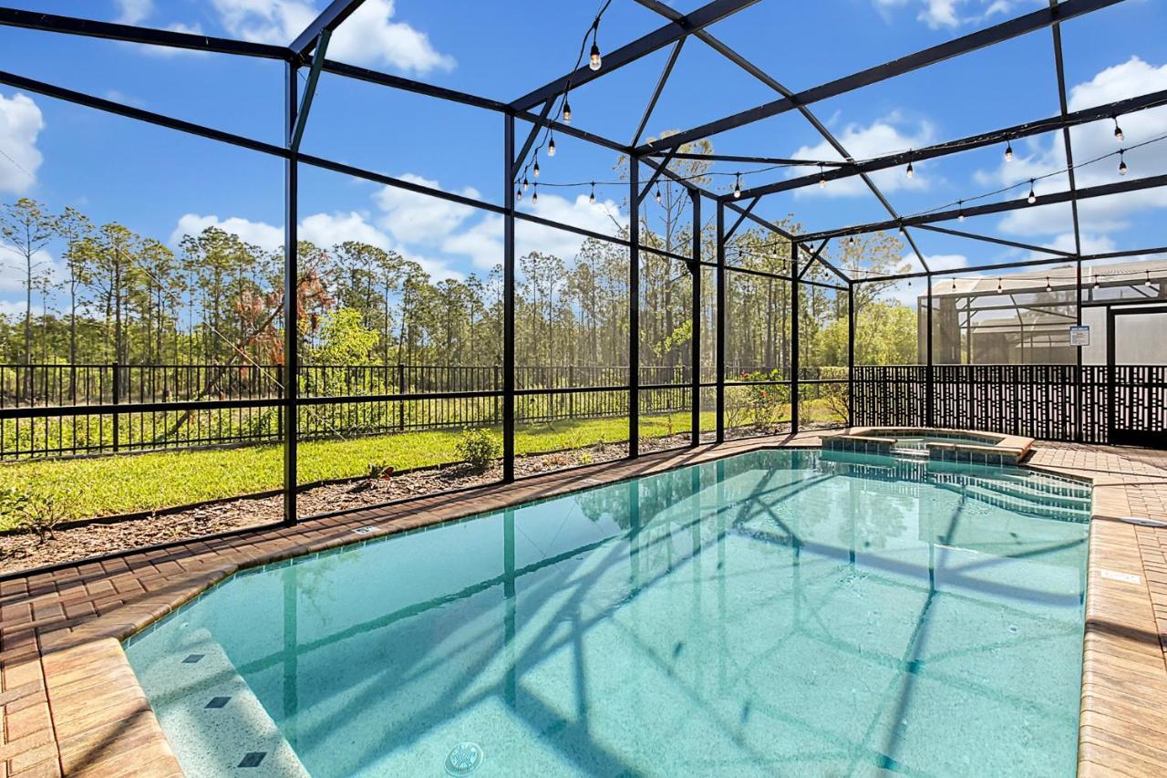 8br Near Disney-view/privacy/pool & Spa/ps5/ev *