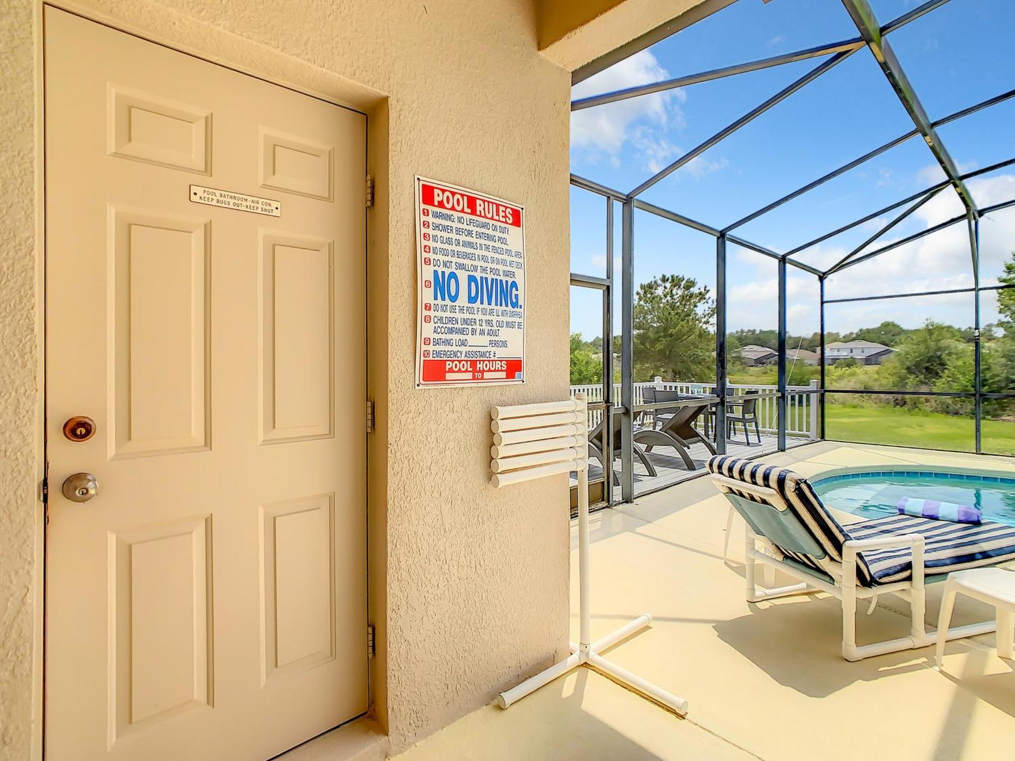 Extended Sun Deck With Private Pool In Gated Quiet Community Davenport