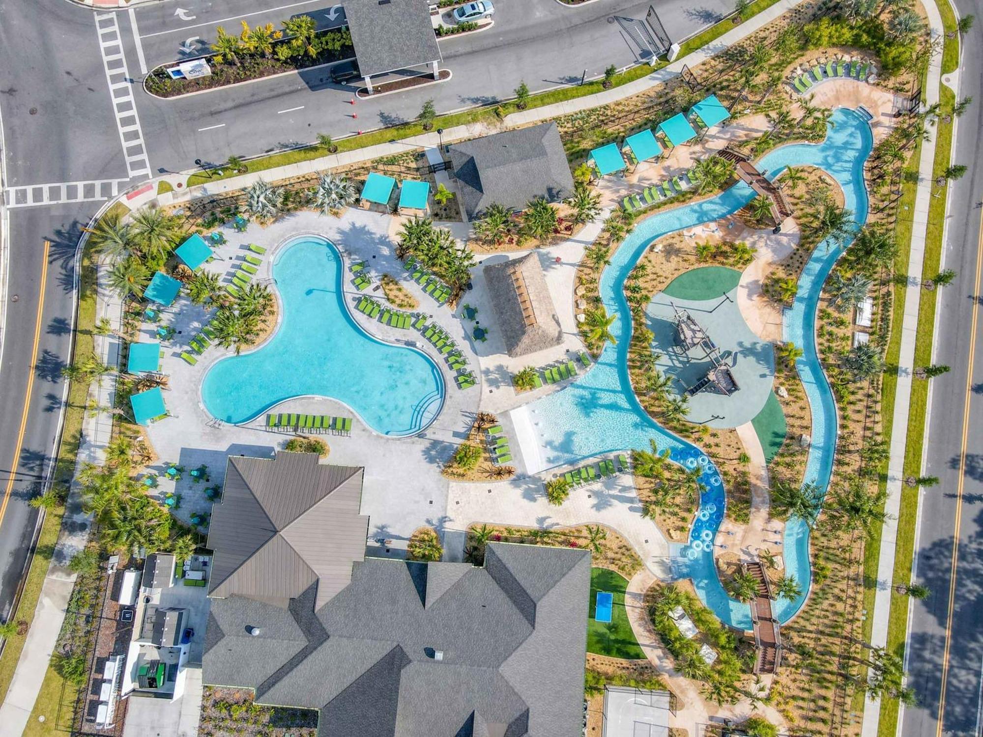 Peaceful 4br Th With Waterpark & Private Pool *