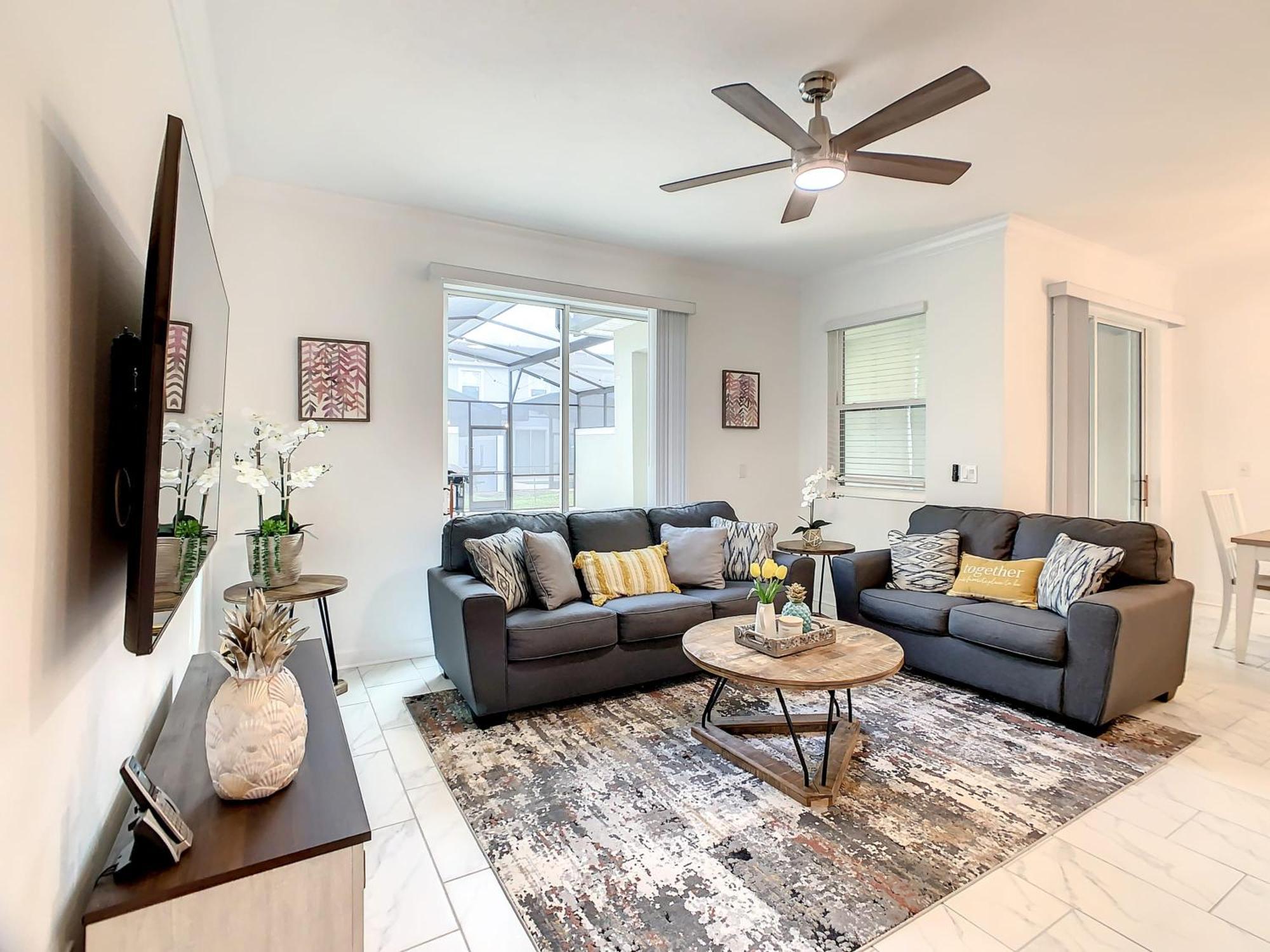 Peaceful 4br Th With Waterpark & Private Pool