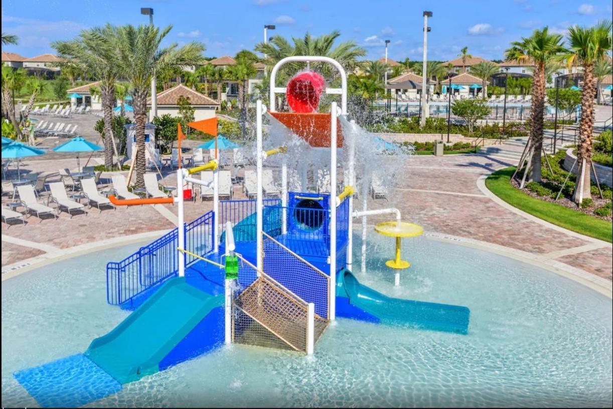 At Champions Gate In Orlando Near Theme Parks With Private Pool, & Movie Theater