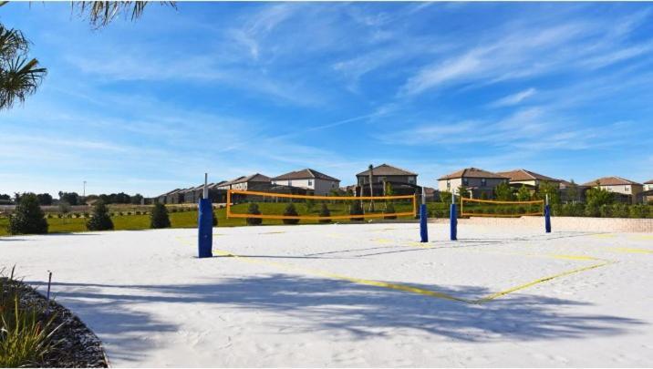 At Champions Gate In Orlando Near Theme Parks With Private Pool, & Movie Theater Villa