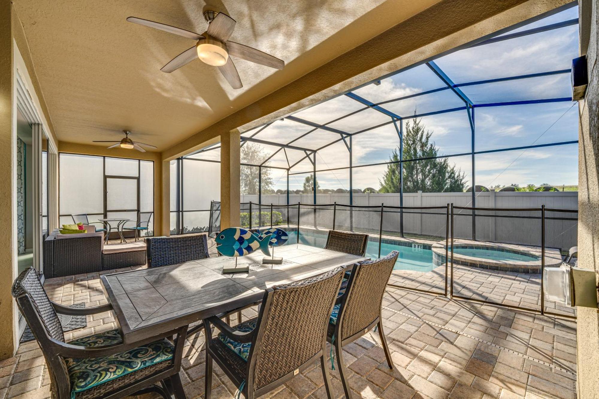 Spacious With Heated Pool About 8 Mi To Disney! Villa Kissimmee