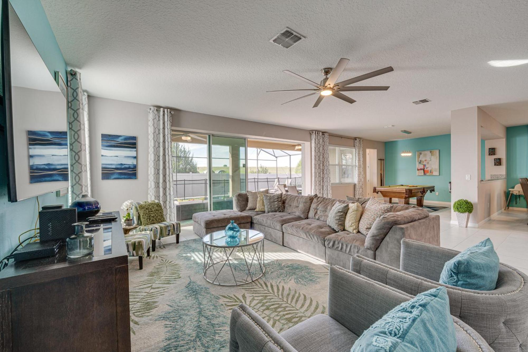 Spacious With Heated Pool About 8 Mi To Disney! Villa Kissimmee