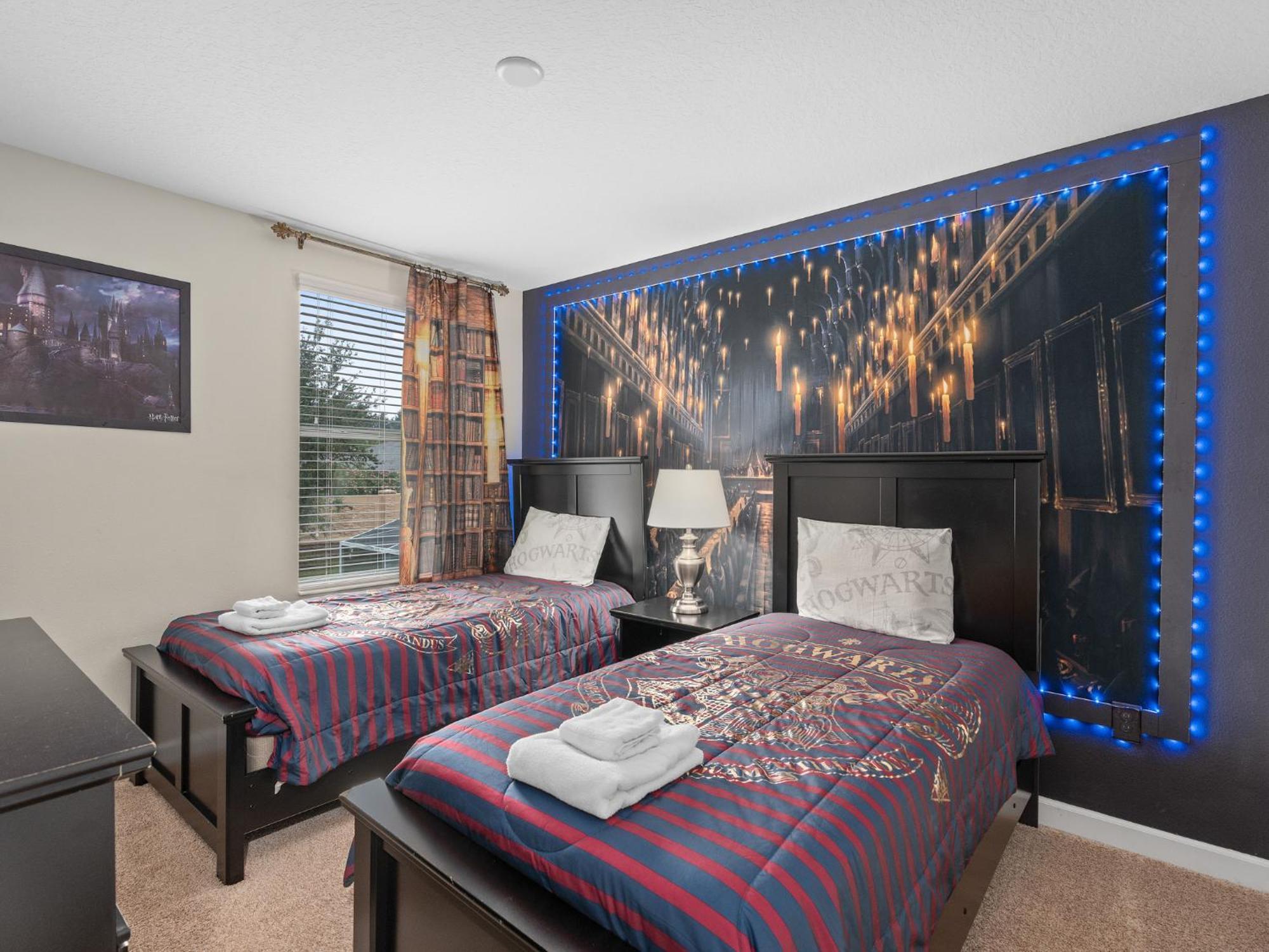 At Champions Gate In Orlando Near Theme Parks With Private Pool, & Movie Theater Villa