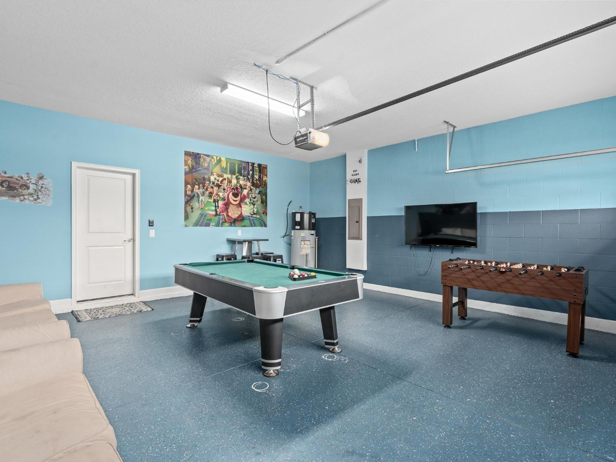 At Champions Gate In Orlando Near Theme Parks With Private Pool, & Movie Theater Davenport