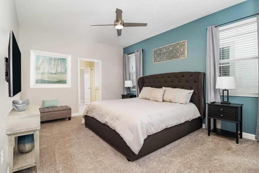 Luxury 9 Bed Jungle Bedroom W Slide Gameroom * Davenport