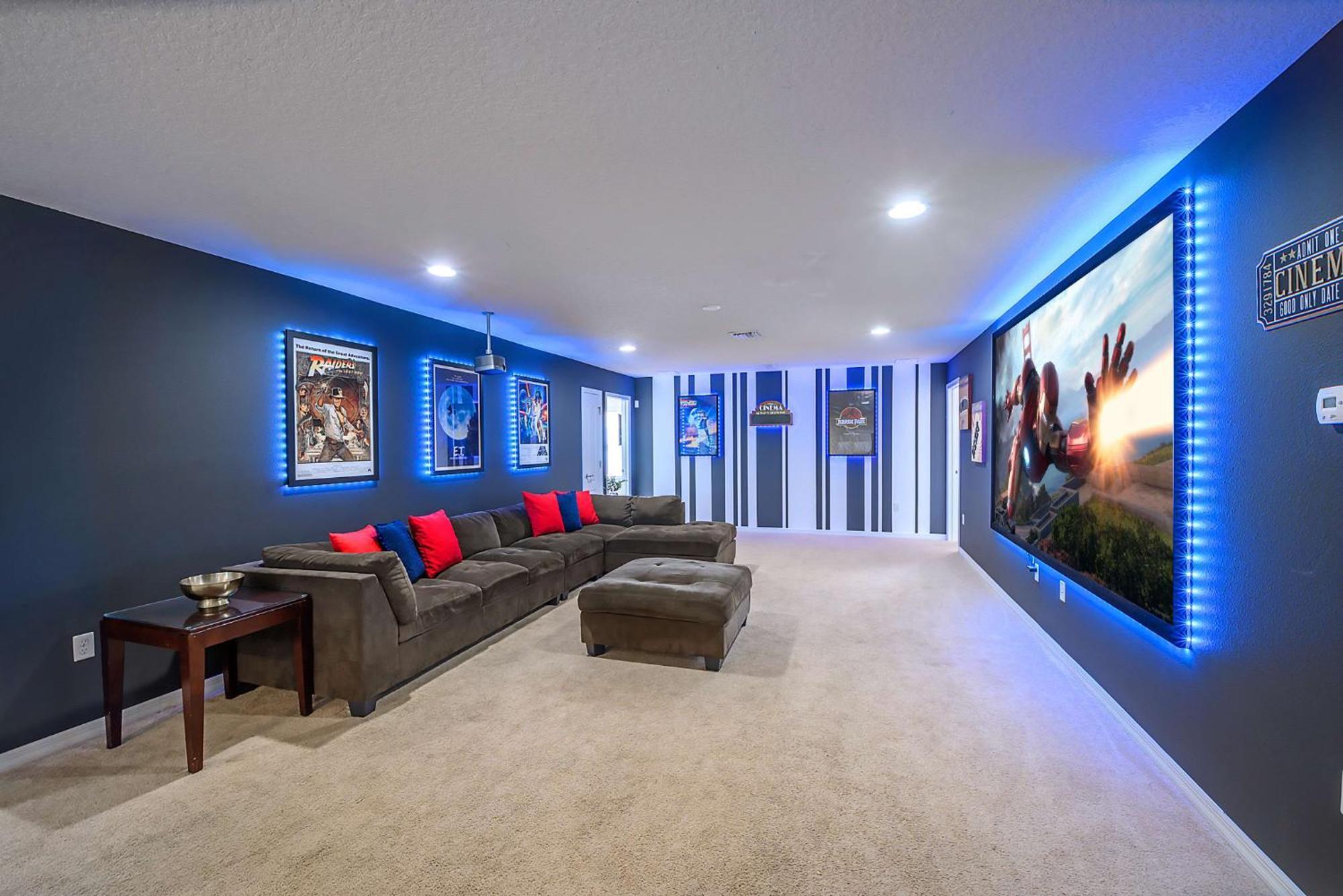 8br W Pool Hot Tub And Theatre Loft Kissimmee