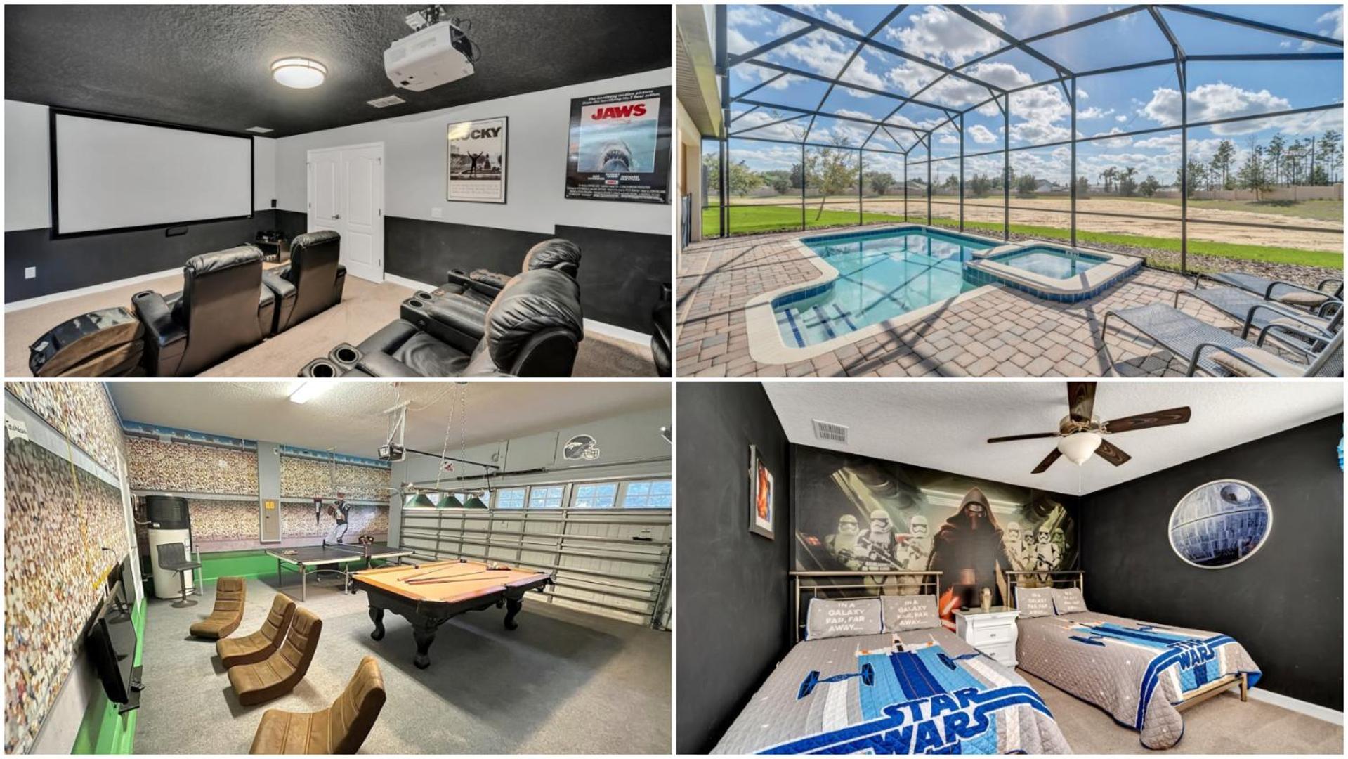 Dream Vacation - Pool, Theater, And Game