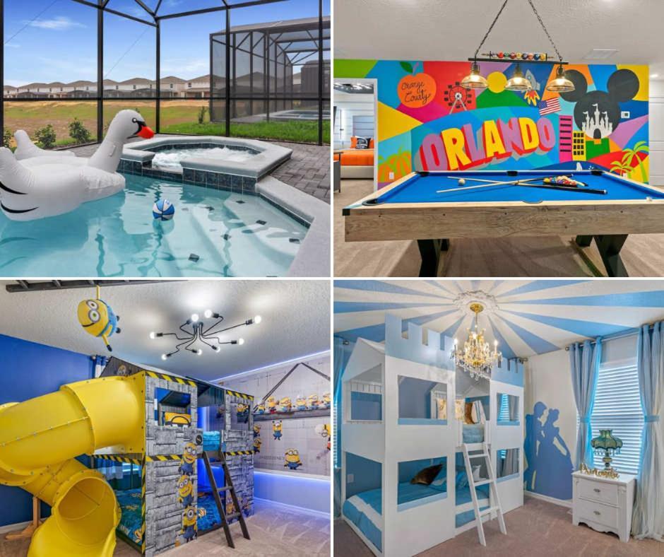 Awesome 9br By W Theater Pool Games Villa