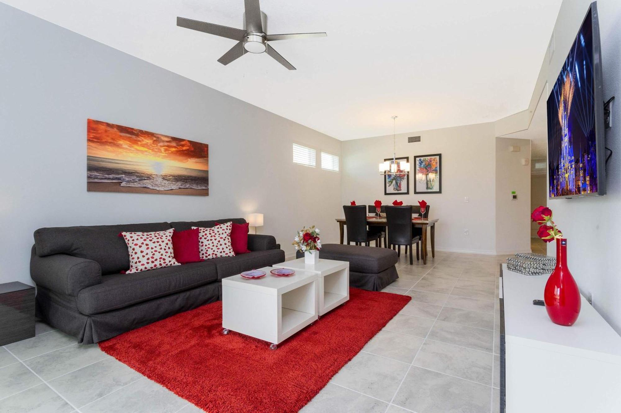 Gorgeous 3bd 8 Guests @storey Close To 101 3191 * Kissimmee