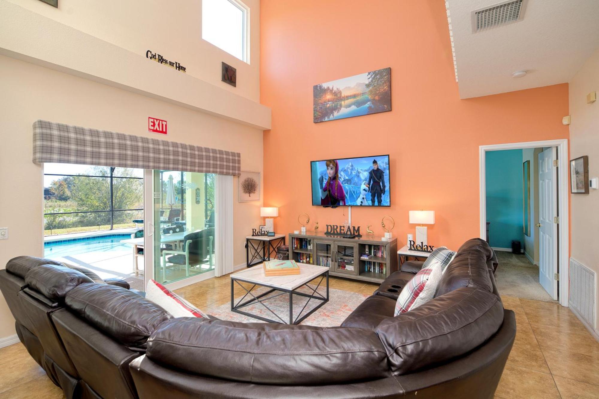 Family Vacation With Large South-west Private Pool And Games Davenport