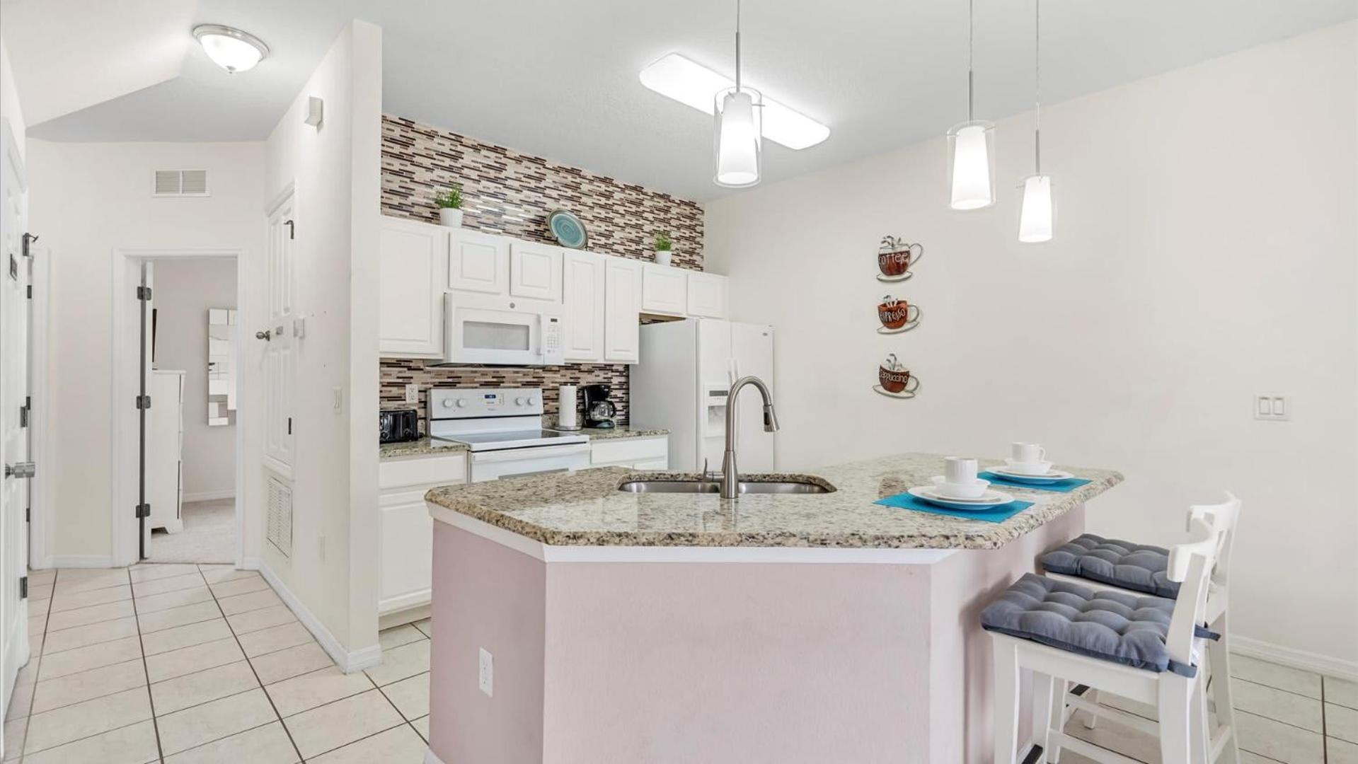 Spacious Family Townhouse Sleeps 8 * Kissimmee