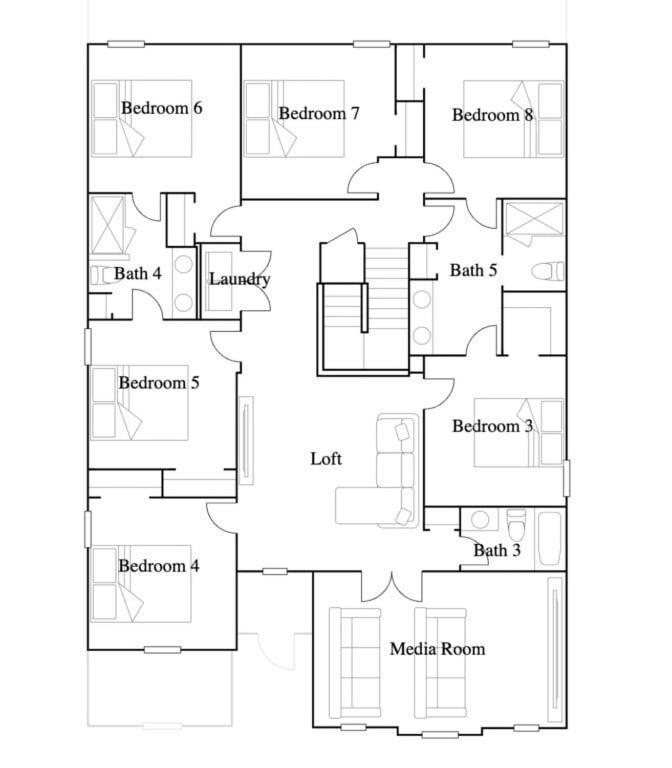 Brand New Storey 10 Bedroom With Pool *