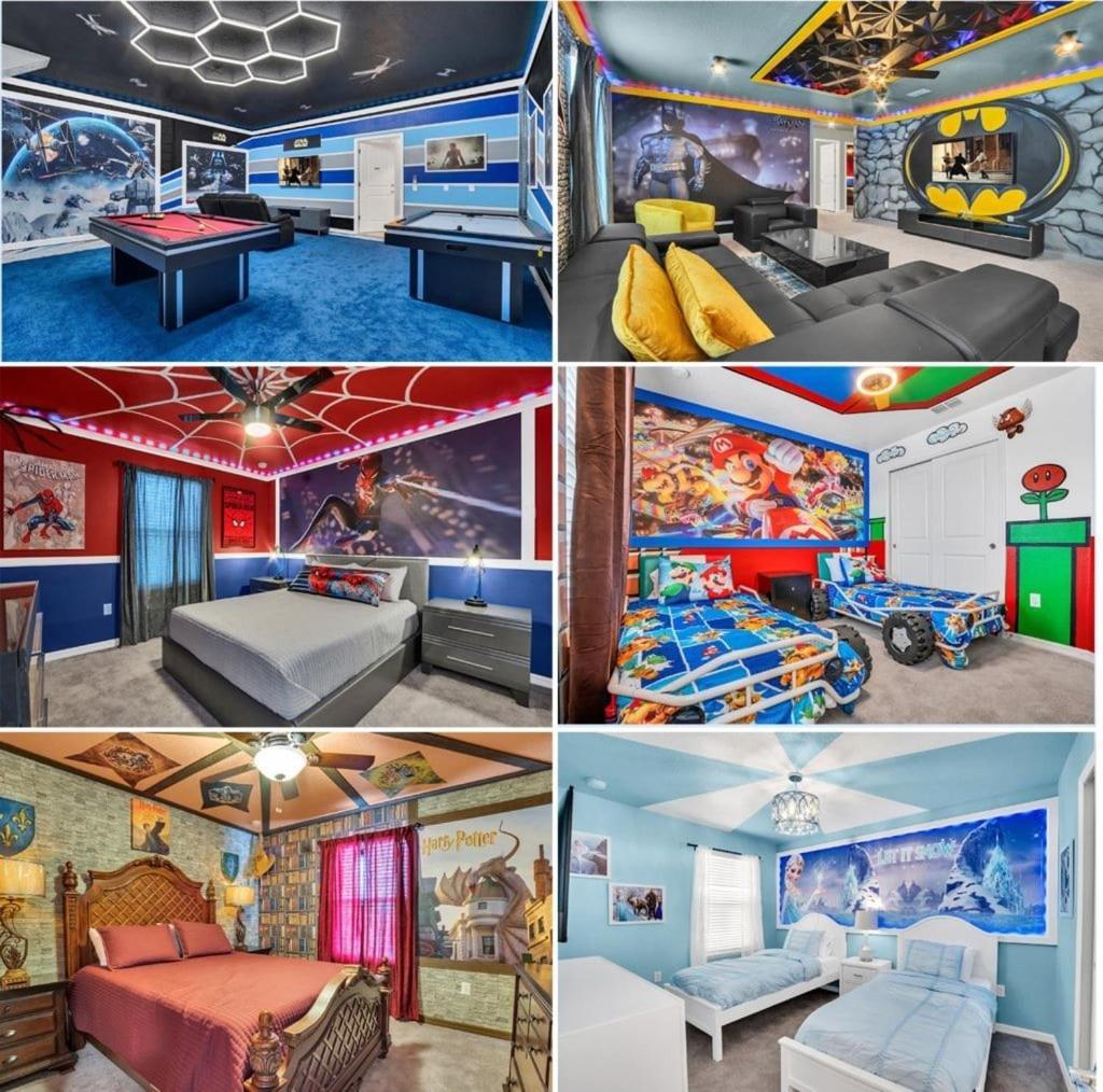 Brand New 7 Bedroom With Pool Themed Close Holiday home Davenport