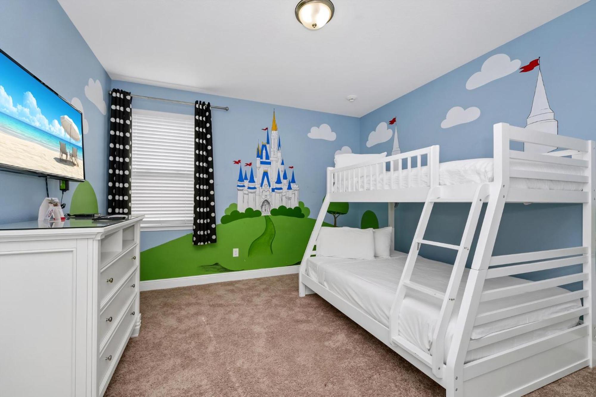 Picturesque With Games & Theater Near By Rentyl - 7652f Holiday home Orlando