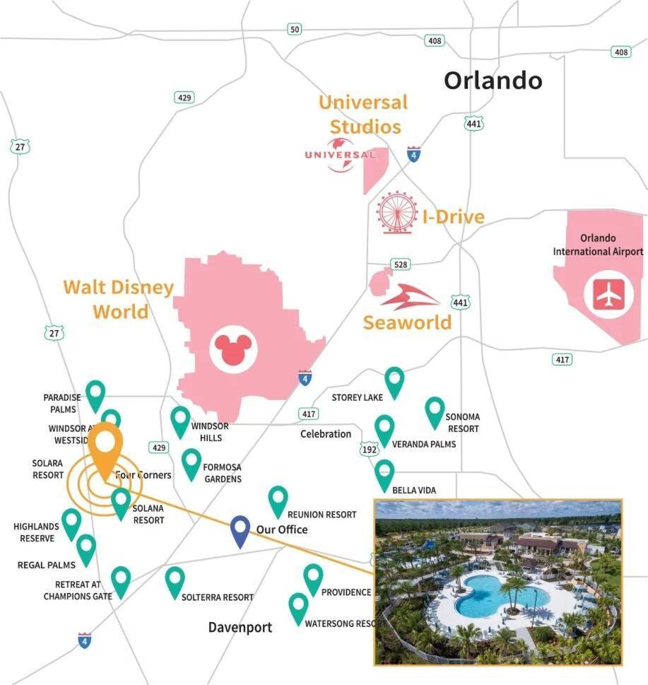 Brand New 6 Bedroom Single Family At Solara 78sa Holiday home *
