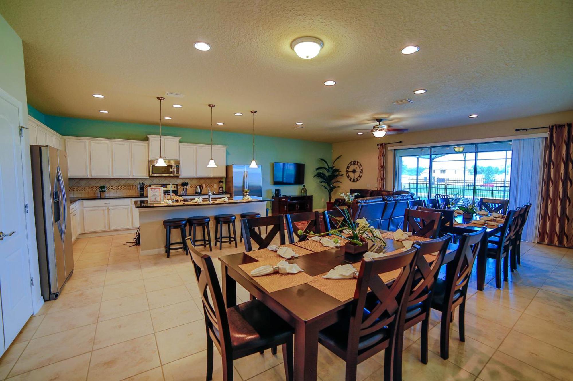 Villa 9bd/6ba For 22 Sleeps Kissimmee