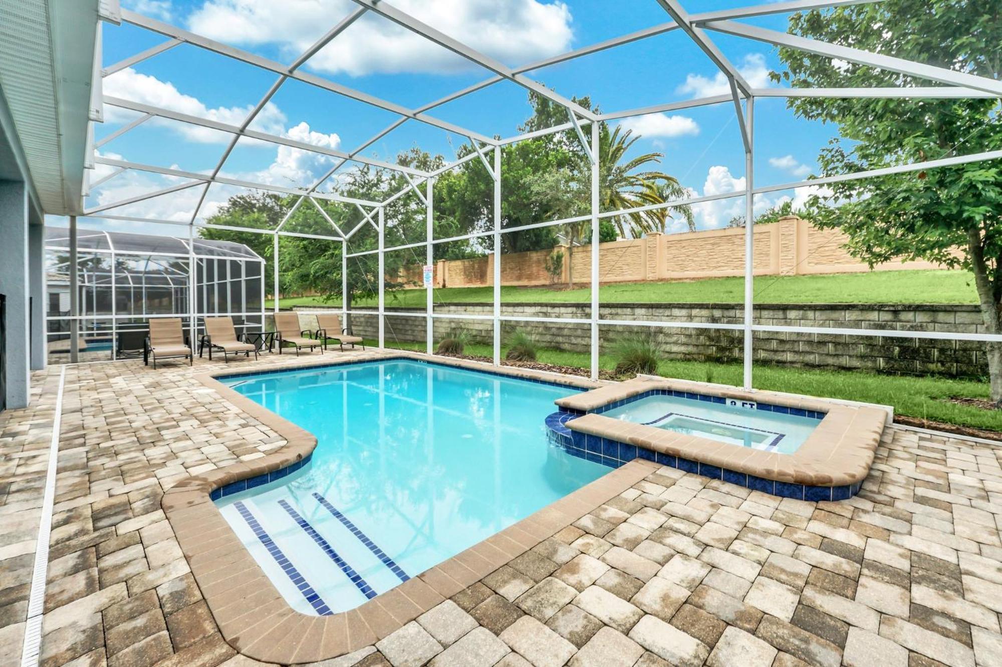 At Champions Gate In Orlando Near Theme Parks With Private Pool, & Movie Theater *