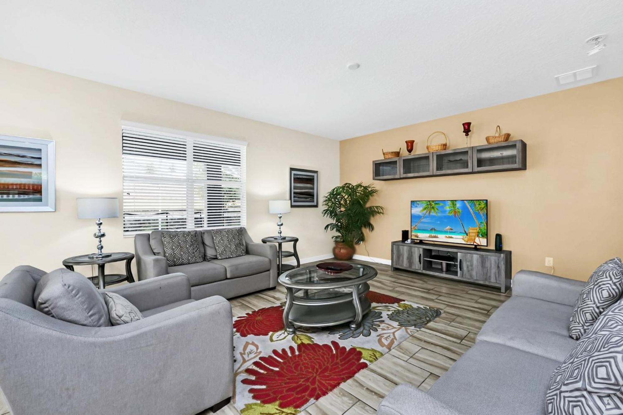 Villa At Champions Gate In Orlando Near Theme Parks With Private Pool, & Movie Theater