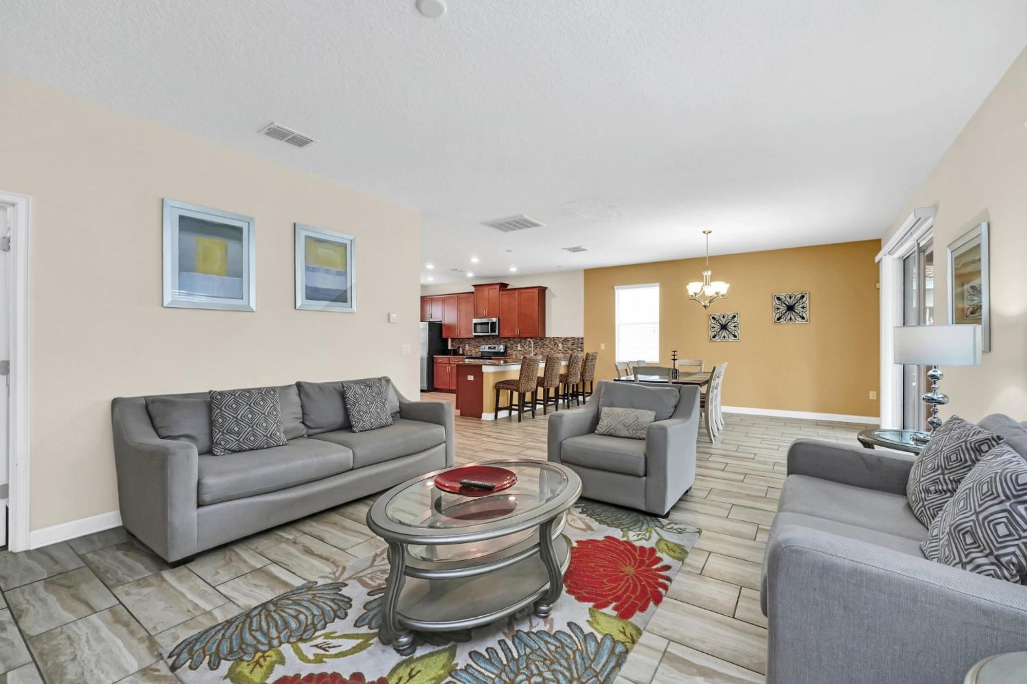 Villa At Champions Gate In Orlando Near Theme Parks With Private Pool, & Movie Theater *