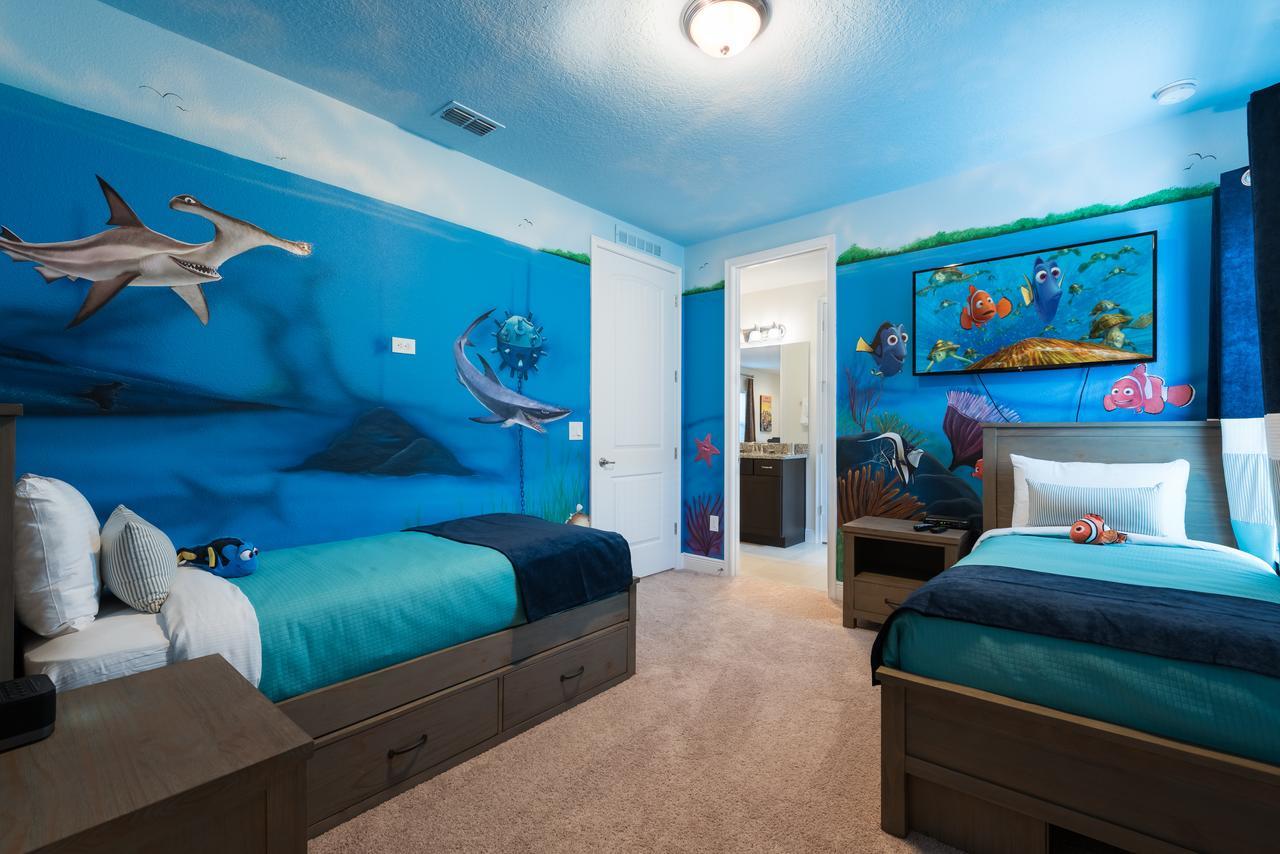 Stunning Near By Rentyl With Private Pool, Game Room, Themed & Amenities - 210m Orlando