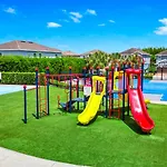 Striking Home With Games & Outdoor Kitchen Near Disney By Rentyl - 7742F