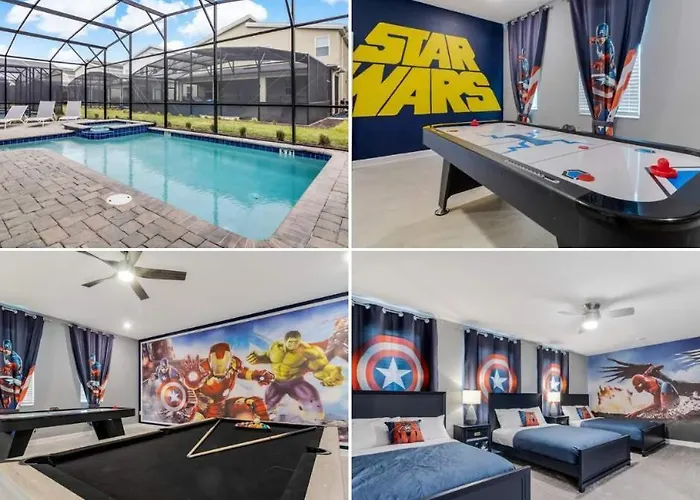 Magical Retreat Luxury 9-Bedroom Villa Near Disney